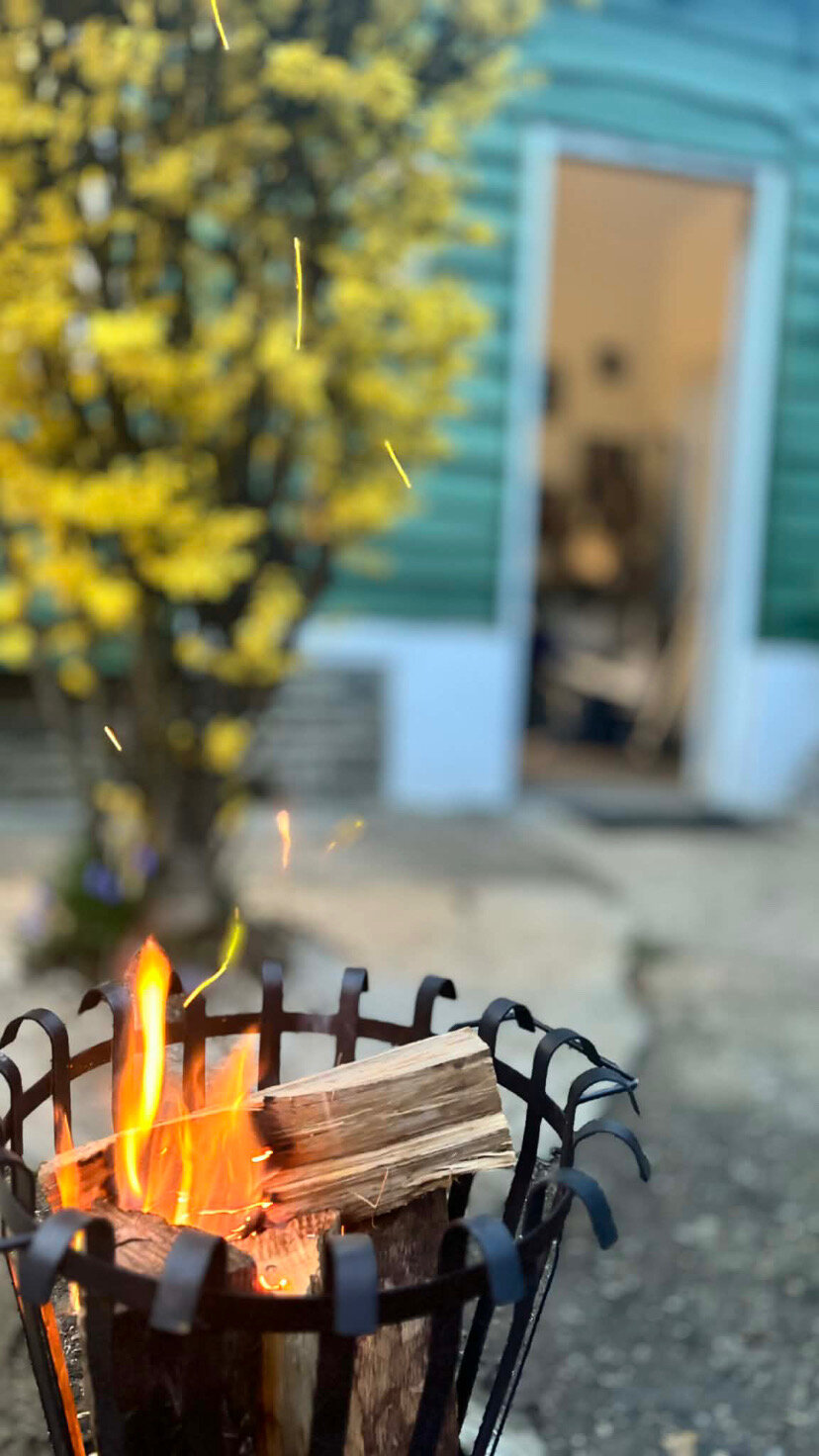 Soirée au coin du feu