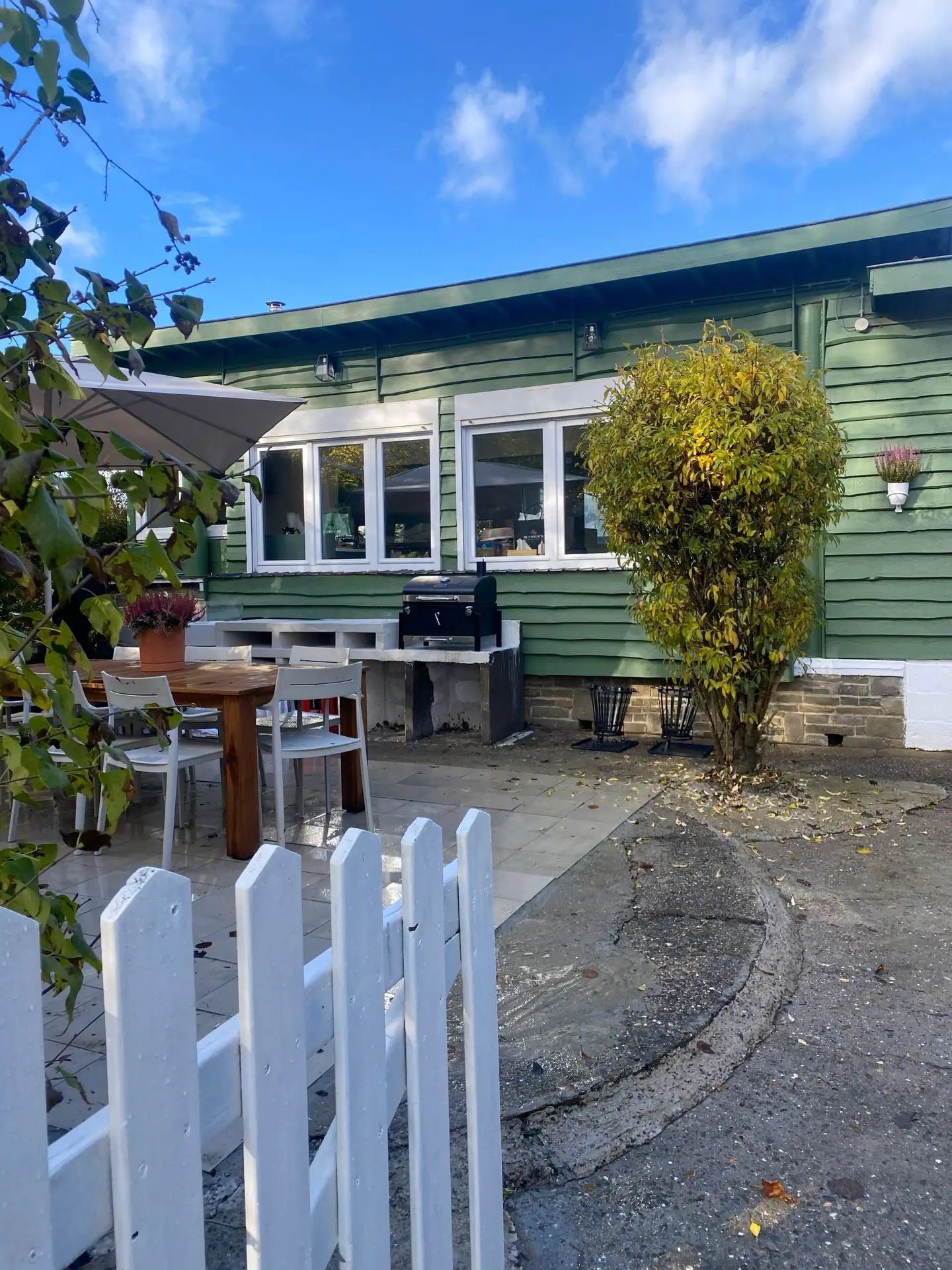 Façade côté terrasse